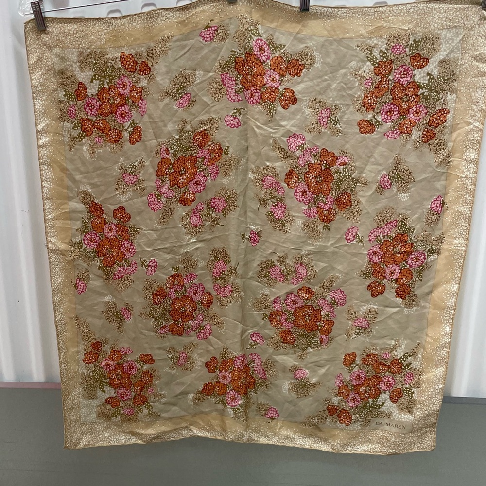 Da Maren Vintage Floral Scarf